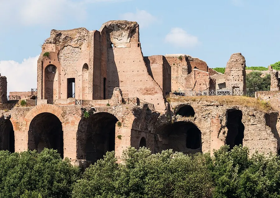 The Palatine seen from the Circus Maximus