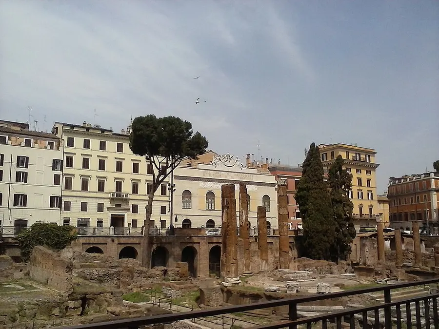 The temples of Largo di Torre Argentina