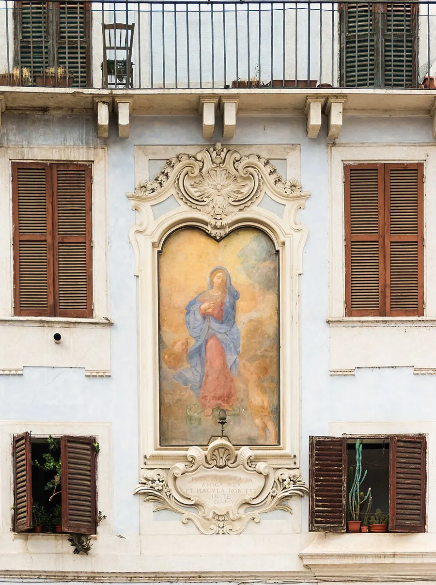 The Pantheon façade