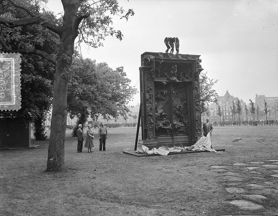 The Gates of Hell, bronze cast (Amsterdam unveiling, 1959)